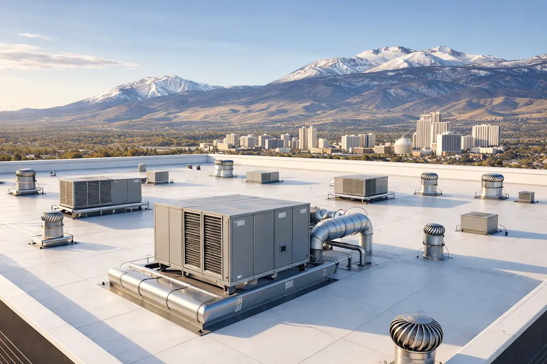 Commercial roof repair Reno