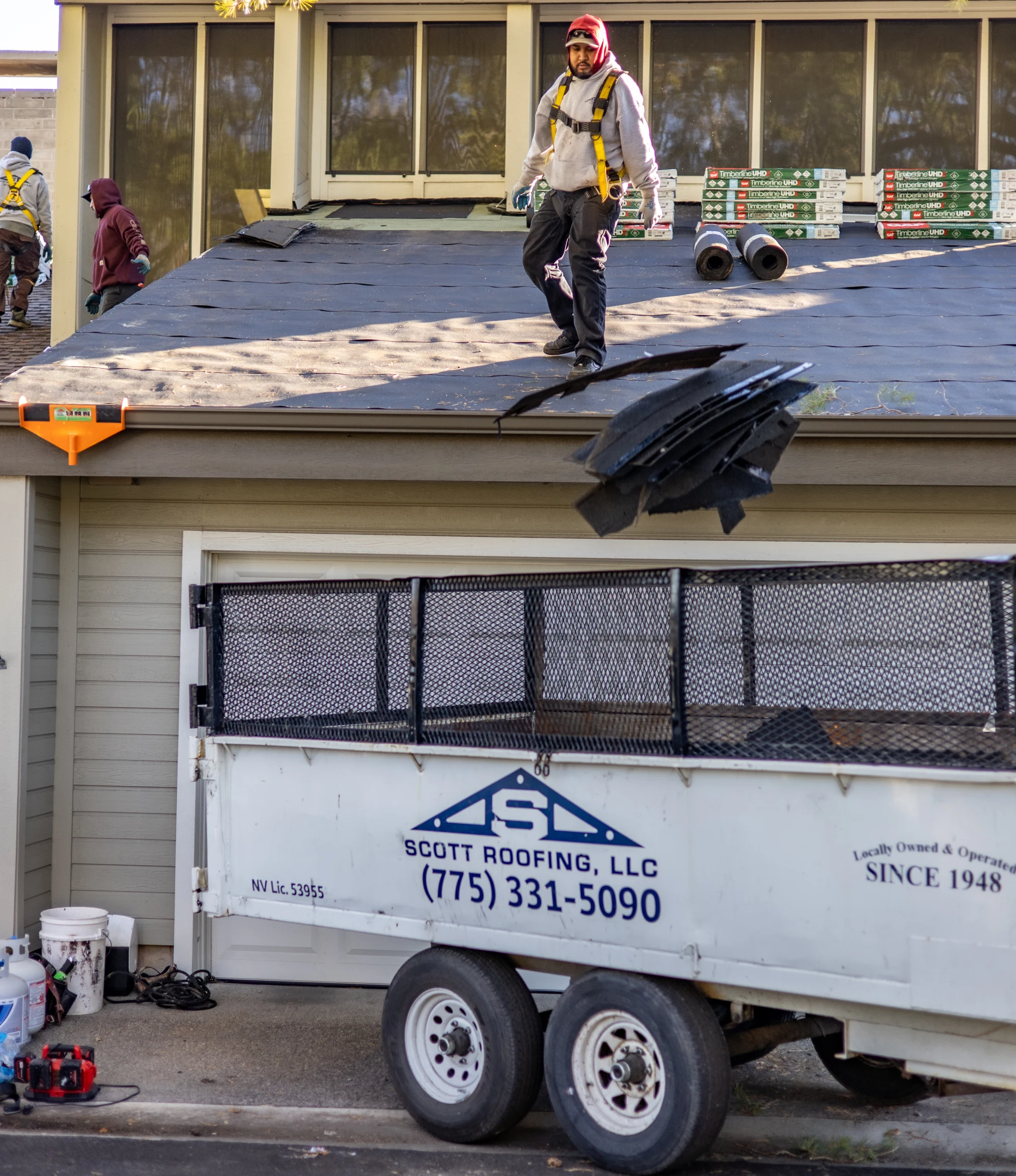 Leaf guard installation