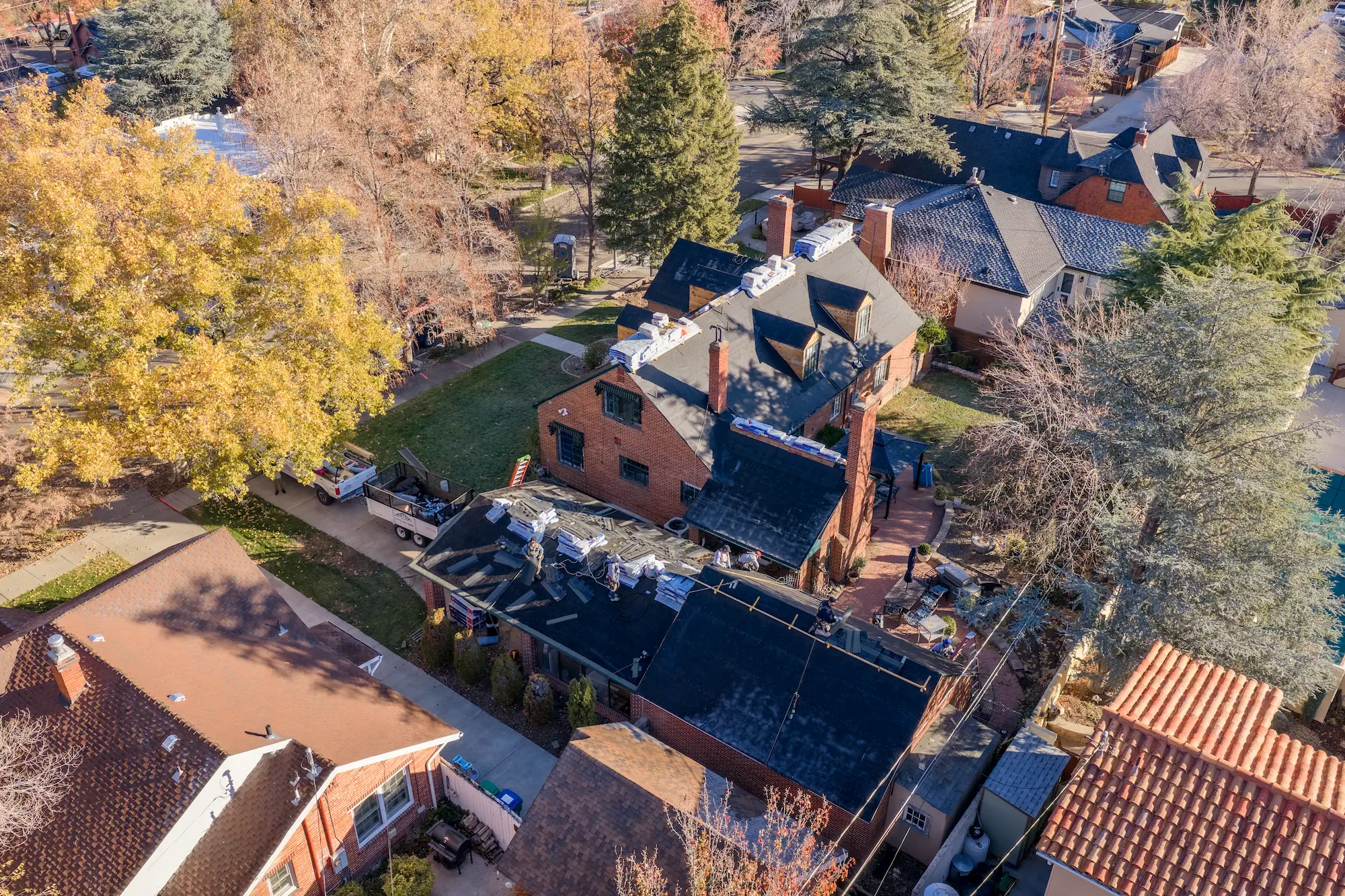 Tile Roofing Project